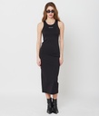 Scarlette Midi Jersey Dress, Black