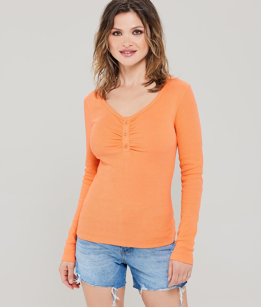 Gallien Long Long Sleeves, Peach