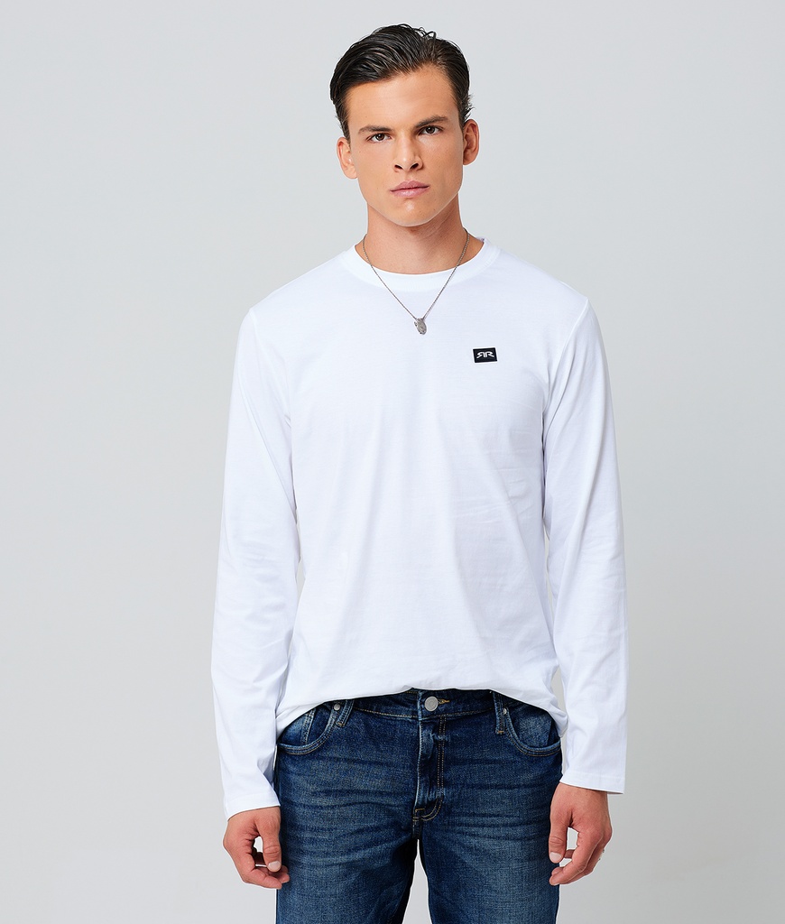 Draco L.s. Top Long Sleeves, White