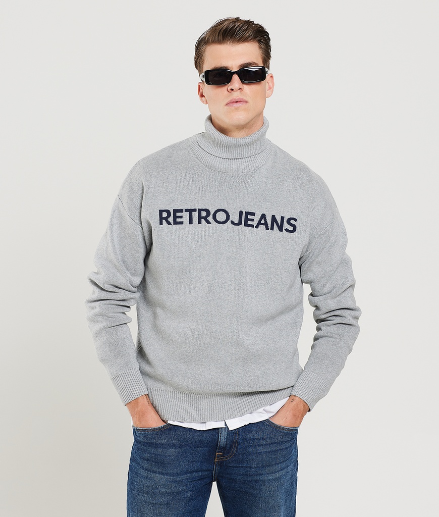 Dante Sweater, Grey Melange
