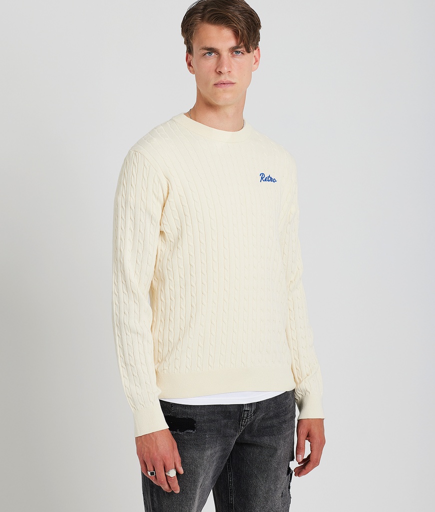 Kane Sweater, Ecru
