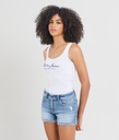 Bellarose Tank Top, White