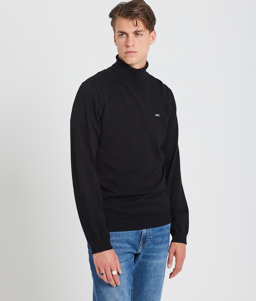 Donovan Trutleneck Sweater, Black