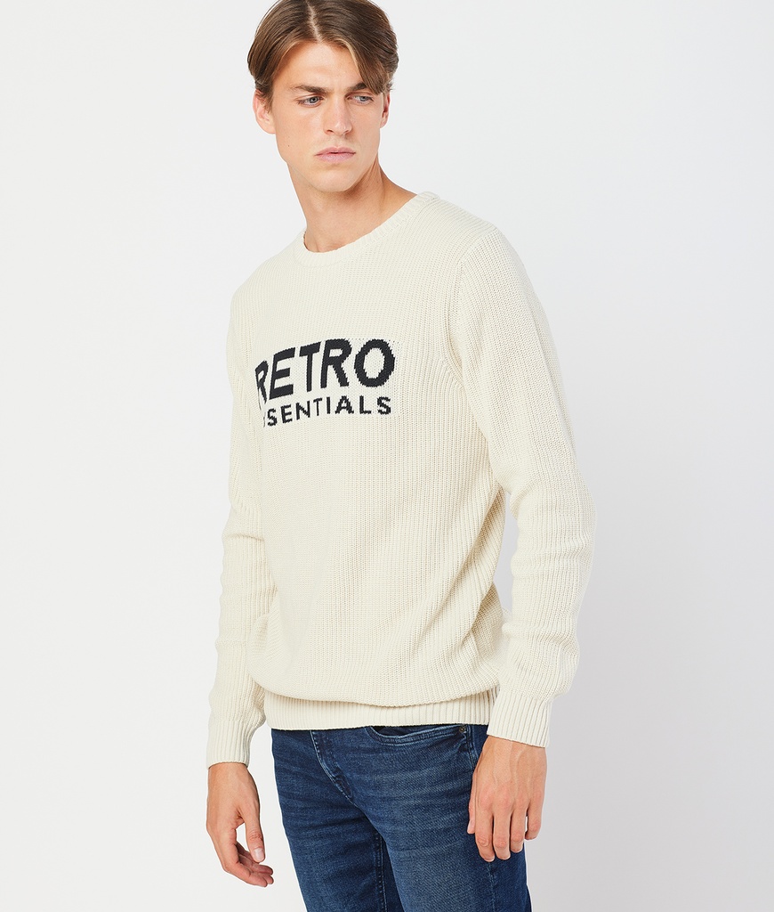 Gonzalo B Sweater, Bone