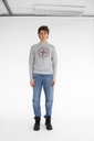 Dennis  Sweater, Grey Melange