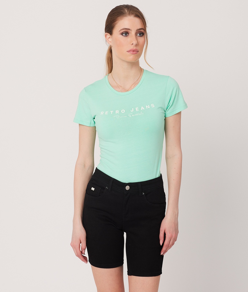 Arlene T-Shirt, Neon Mint