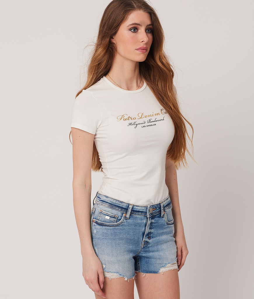 Leona T-Shirt, Off White