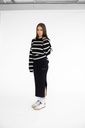 Diana Woven Skirt, Black