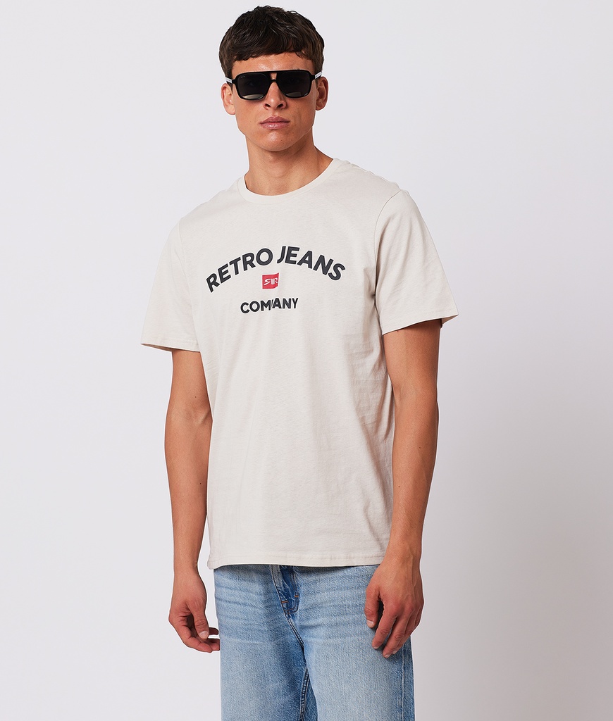 Rr Crew M T-Shirt, Moonbeam