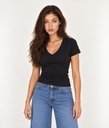 Joy V T-Shirt, Black