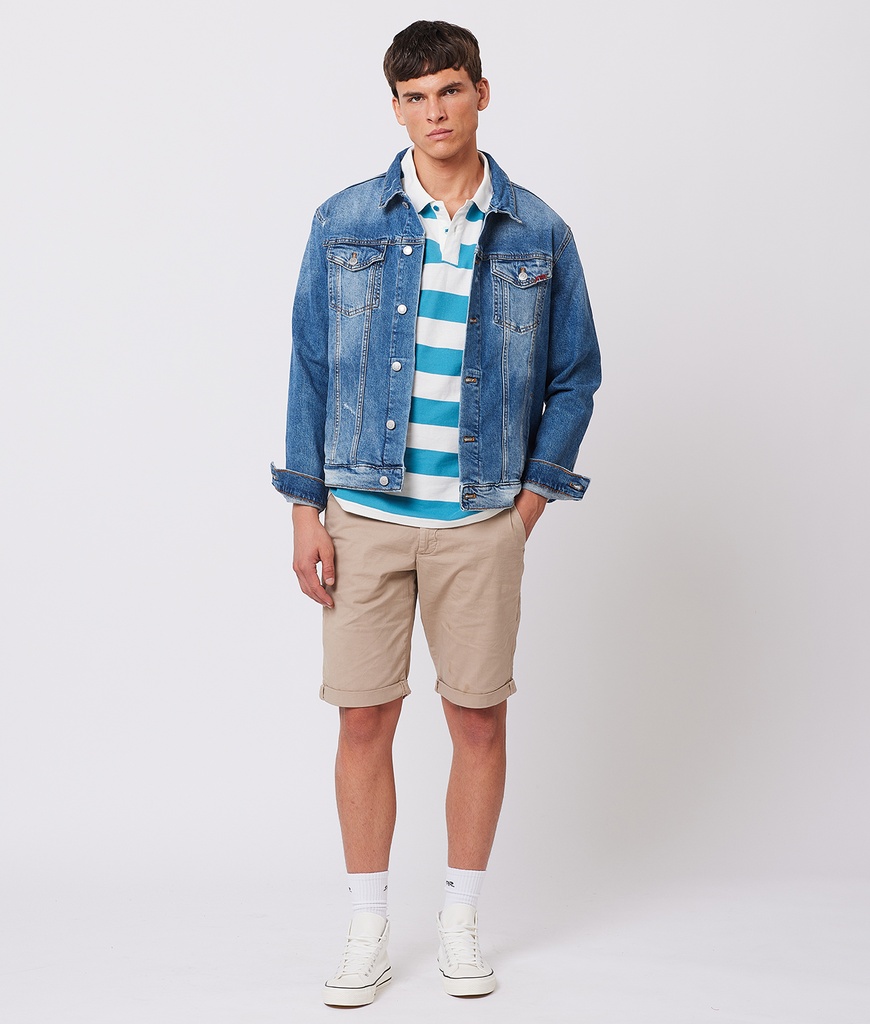 Randy Chino Woven Shorts, Beige