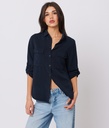 Sofia Blouse, Dark Blue