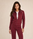 Mitzi Jogging Top, Bordeaux