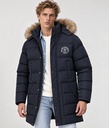 Marco Long Jacket, Blue