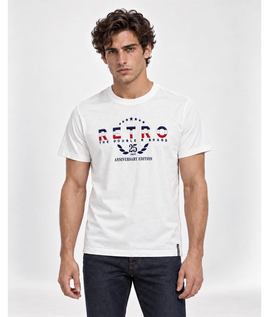 Anniversary M T-Shirt, Off White