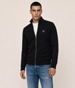 Brendan Zip Up Sweater, Anthracite