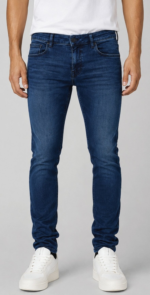 Stud Denim Pants, W0608