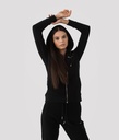 Nashville Zip Jogging Top, Black