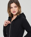 Boarelli Zip Jogging Top, Black