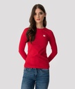 Elizabeth Long Round Long Sleeves, Red