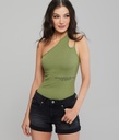 Karlin Tank Top, Khaki