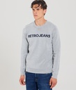 Adan Sweater, Grey Melange