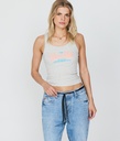 Luisiana Tank Top, Off White Melange