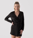 Vera Woven Dress, Black