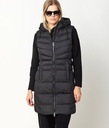 Selena Long Vest, Black