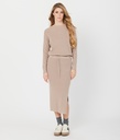 Diana Woven Skirt, Beige
