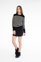 Kissa  Woven Skirt, Black