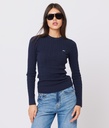 Rr Cable W Sweater, Dark Blue
