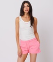 Alice Jogging Shorts, Neon Coral