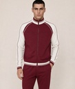 Zayn Zip Up Jogging Top, Bordeaux