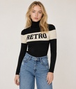 Alanna Turtleneck Sweater, Black