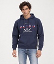 Anniversary M Hoodie Jogging Top, Blue