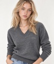 Maya Sweater, Grey Melange